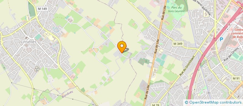 localisation de l'entreprise ASTHOR EURL  LINSELLES