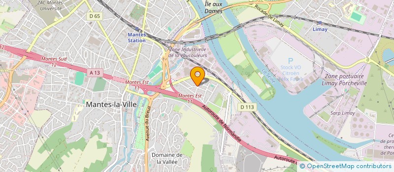 localisation de l'entreprise ASTI DU MANTOIS (ASSOCIATION DE SOLIDARITE AVEC LES TRAVAILLEURS IMMIGRES DU MANTOIS) à MANTES-LA-VILLE