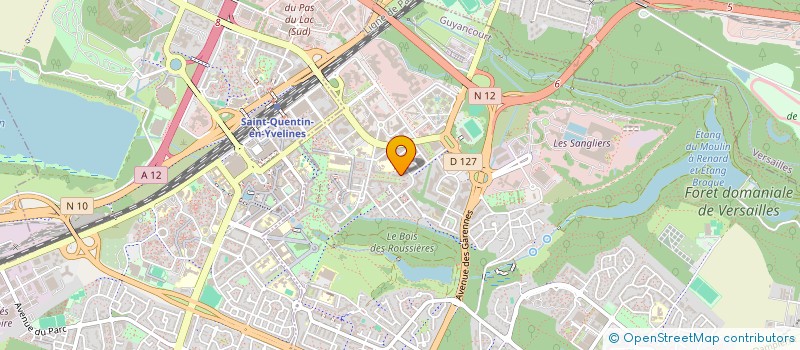 localisation de l'entreprise ASTIC NET  GUYANCOURT