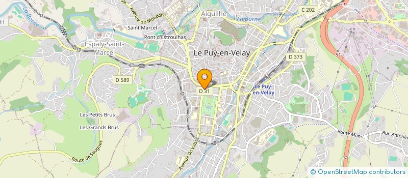 localisation de l'entreprise ASTICOCOX à LE PUY-EN-VELAY