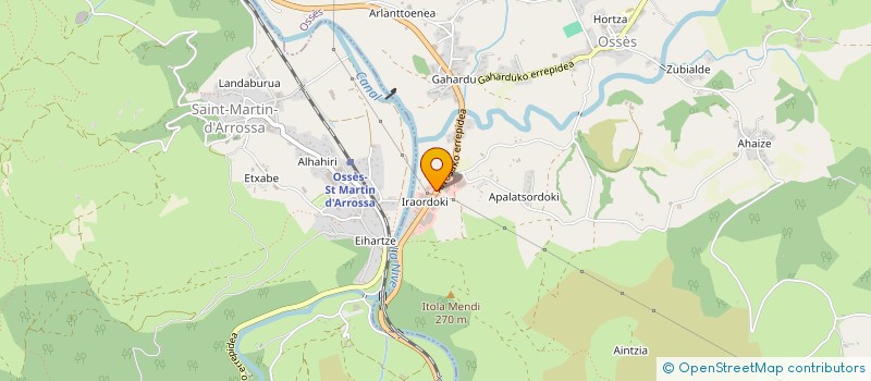 localisation de l'entreprise ASTIGARRAGA  OSSES