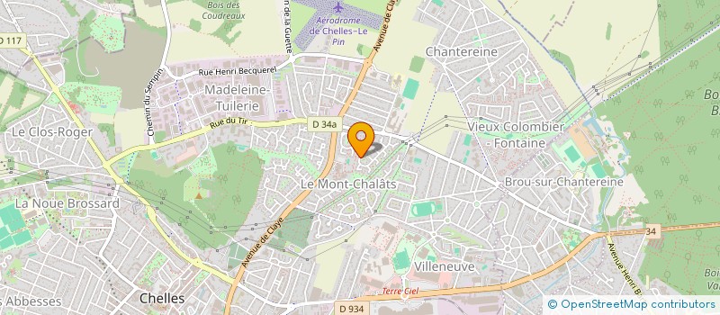 localisation de l'entreprise ASTIKOT PRODUCTION  CHELLES