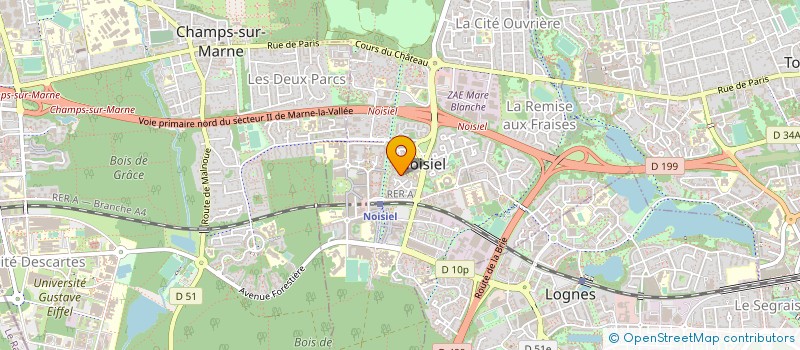 localisation de l'entreprise ASTIM EXPERTS  NOISIEL