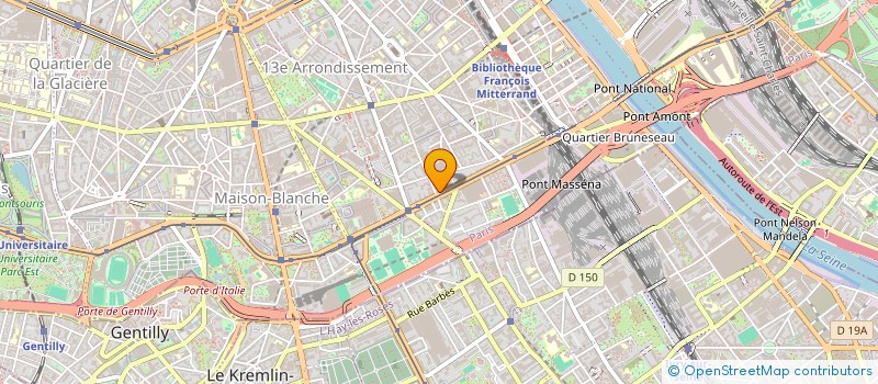 localisation de l'entreprise ASTK  PARIS