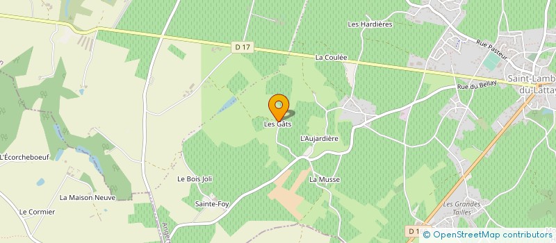 localisation de l'entreprise ASTO à CHEMILLE-EN-ANJOU