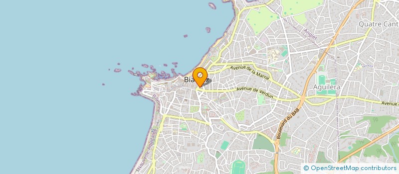 localisation de l'entreprise ASTOLFI SCI à BIARRITZ