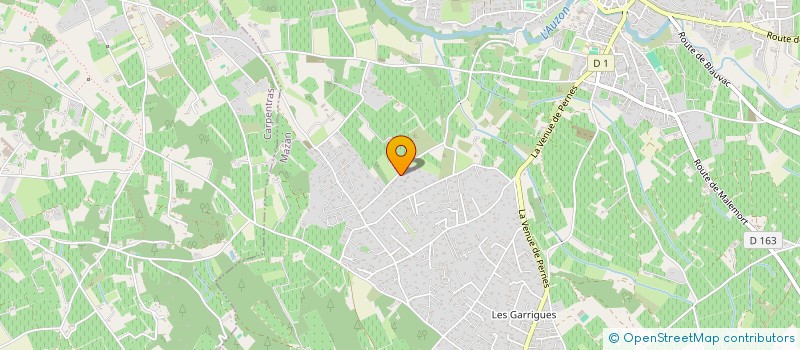 localisation de l'entreprise ASTON  MAZAN