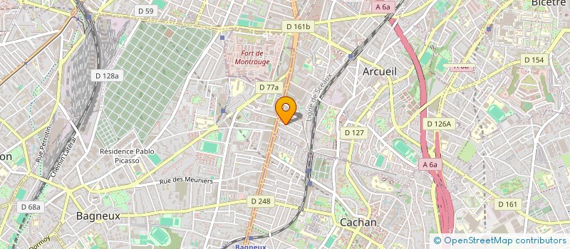 localisation de l'entreprise ASTON AGENCY à ARCUEIL