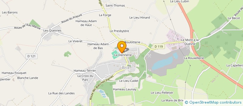 localisation de l'entreprise ASTON CLUB à BRIX
