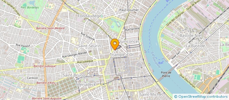 localisation de l'entreprise ASTON CONSEIL  BORDEAUX