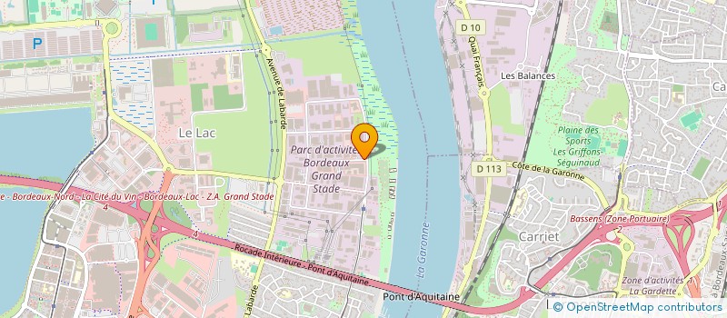 localisation de l'entreprise ASTONFORD HOLDINGS  BORDEAUX