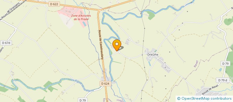 localisation de l'entreprise ASTORG  REVEL