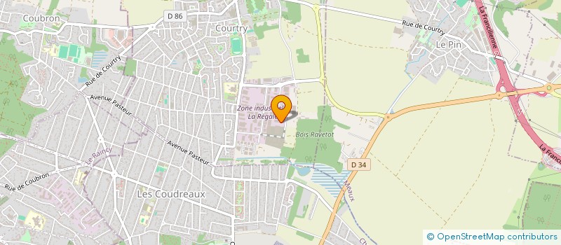localisation de l'entreprise ASTORG SERVICES à COURTRY