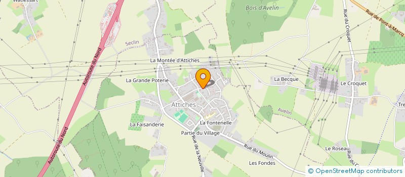 localisation de l'entreprise ASTORIA  CARNIN