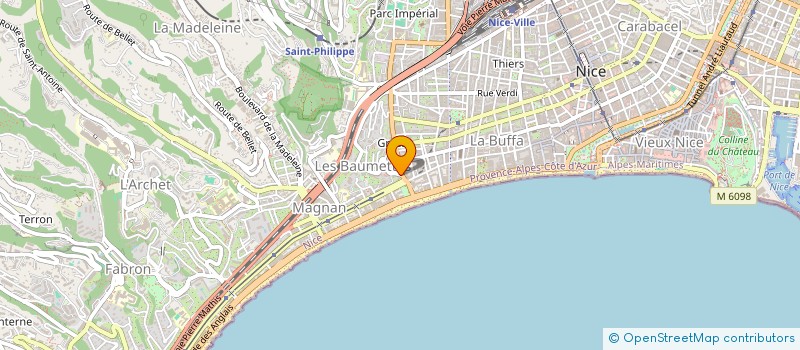 localisation de l'entreprise ASTORIA CONCIERGE  NICE