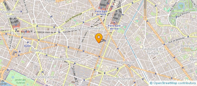 localisation de l'entreprise ASTORIA FILMS à PARIS