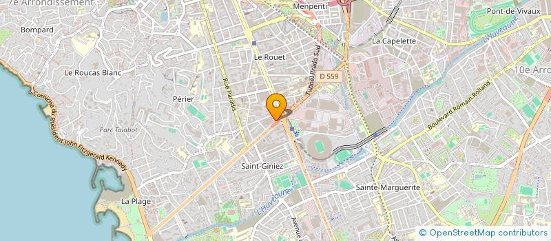 localisation de l'entreprise ASTORIA GROUP à MARSEILLE