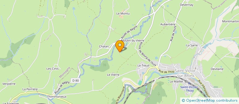 localisation de l'entreprise ASTORIAB  SAINT-VICTOR-SUR-RHINS