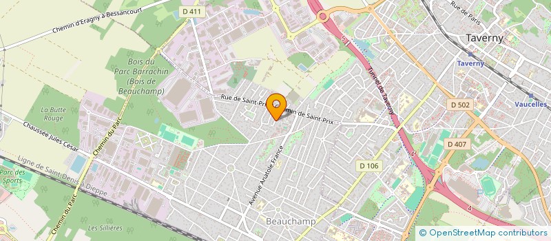 localisation de l'entreprise ASTRA ASSOCIATES  BEAUCHAMP