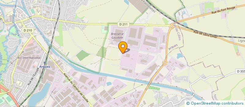 localisation de l'entreprise ASTRA FONCIER  ARQUES