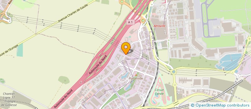 localisation de l'entreprise ASTRA MULTI SERVICES  ROISSY-EN-FRANCE