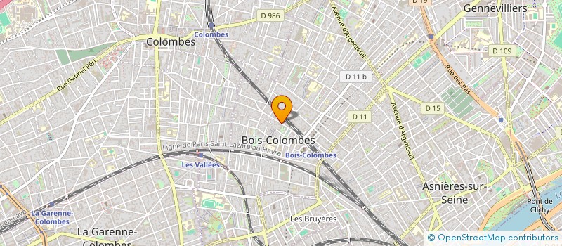 localisation de l'entreprise ASTRA NOX CAPITAL à BOIS-COLOMBES