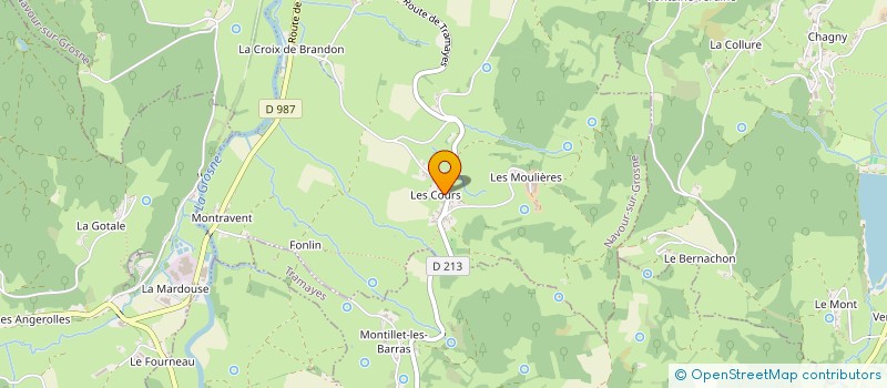 localisation de l'entreprise ASTRA SAPIENTIA  NAVOUR-SUR-GROSNE