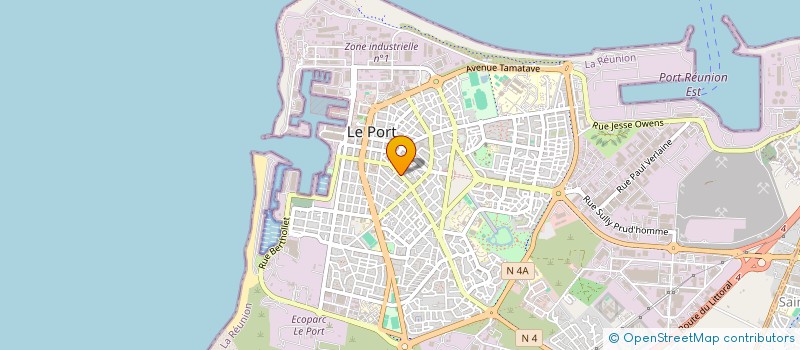 localisation de l'entreprise ASTRAD  LE PORT