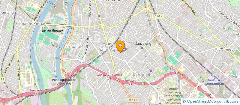 localisation de l'entreprise ASTRADA FINANCES & PATRIMOINE à TOULOUSE