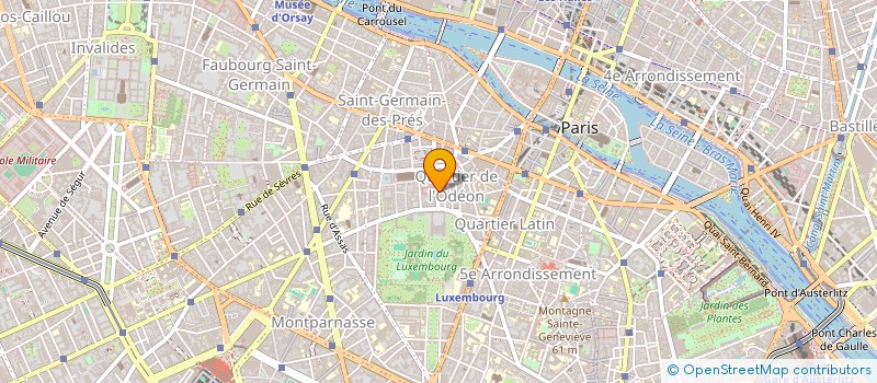 localisation de l'entreprise ASTRAEOS à PARIS