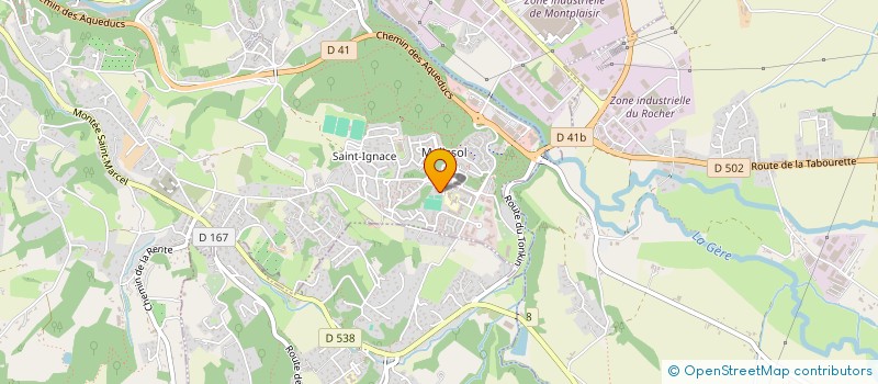localisation de l'entreprise ASTRAGALE à VIENNE
