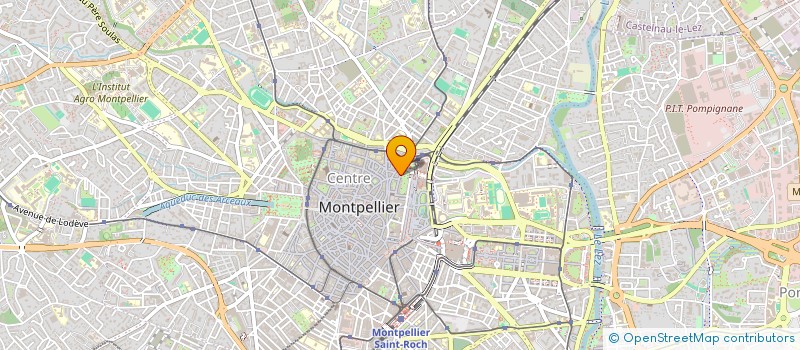 localisation de l'entreprise ASTRAGALE à MONTPELLIER
