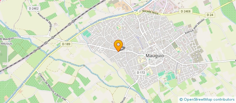 localisation de l'entreprise ASTRAGALE  MAUGUIO