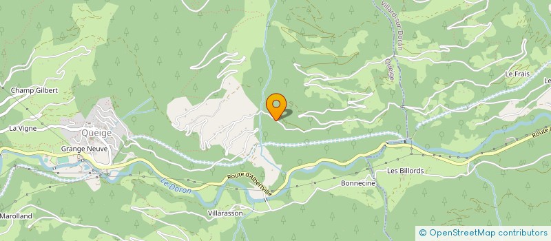 localisation de l'entreprise ASTRAGALE DU MIRANTIN  QUEIGE