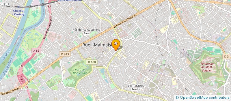 localisation de l'entreprise ASTRAL à RUEIL-MALMAISON