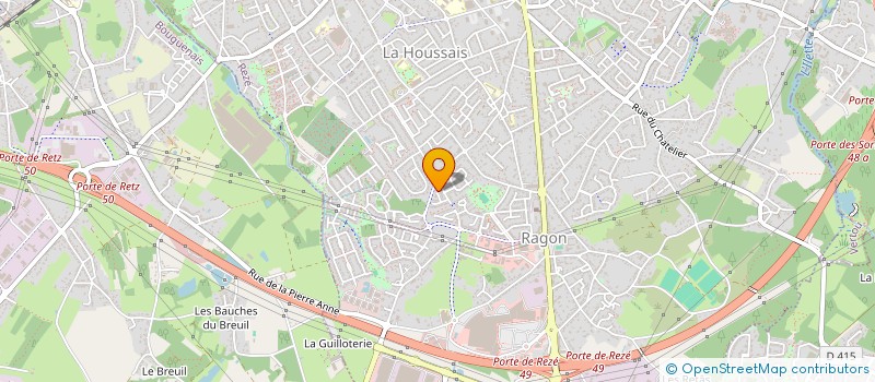 localisation de l'entreprise ASTRAL EXPRESS  REZE