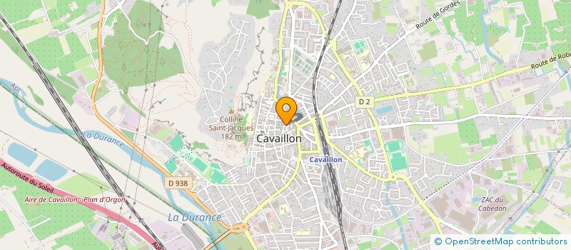 localisation de l'entreprise ASTRAL PRESSING à CAVAILLON