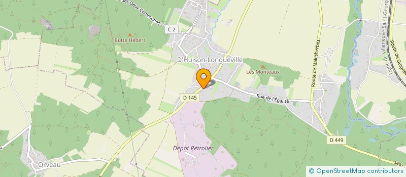 localisation de l'entreprise ASTRALFORGE SOLUTIONS à D'HUISON-LONGUEVILLE