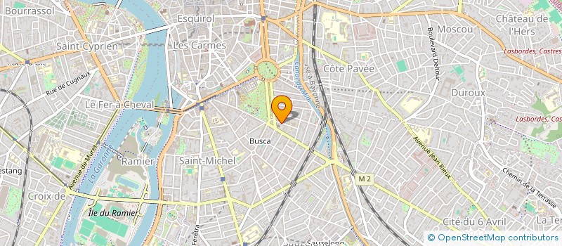 localisation de l'entreprise ASTRALI à TOULOUSE