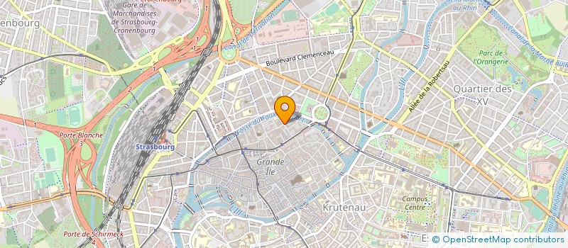 localisation de l'entreprise ASTRALIOS à STRASBOURG