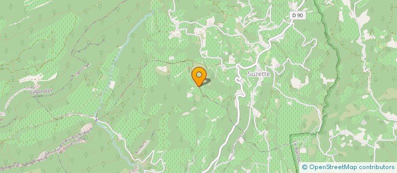 localisation de l'entreprise ASTRAN ROBERT  GIGONDAS