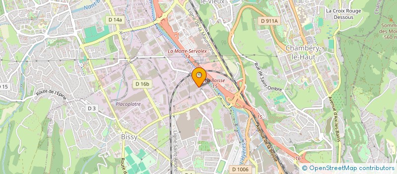 localisation de l'entreprise ASTRANCE CAPITAL  CHAMBERY