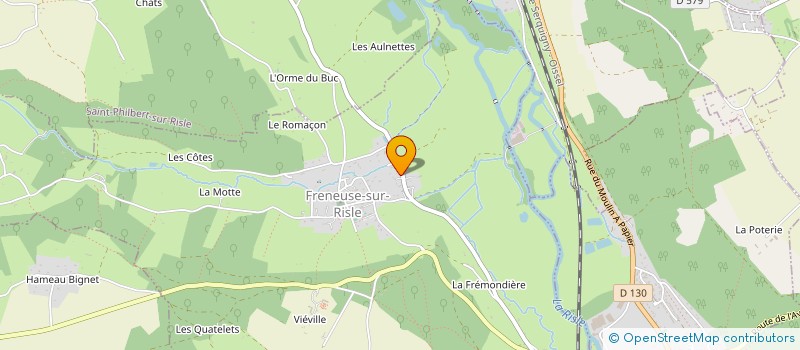 localisation de l'entreprise ASTRANS INTERNATIONAL  ST-PHILBERT-SUR-RISLE