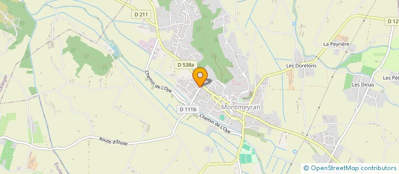 localisation de l'entreprise ASTRE 5  MONTMEYRAN