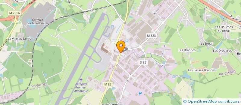 localisation de l'entreprise ASTRE DIGITAL  LE PLESSIS-PATE