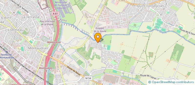 localisation de l'entreprise ASTRE NAISSANT à TOULOUSE