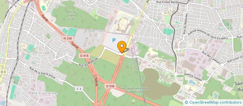 localisation de l'entreprise ASTRE PATRIMOINE à PETIT-COURONNE