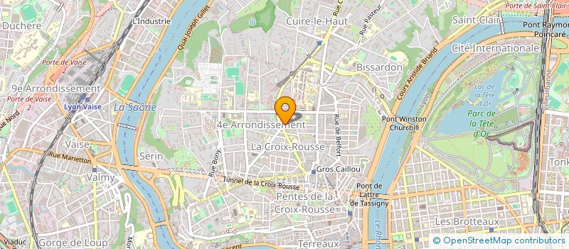 localisation de l'entreprise ASTREA PATRIMOINE à LYON