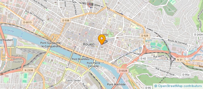 localisation de l'entreprise ASTREE à ROUEN