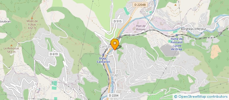 localisation de l'entreprise ASTREE  DRAP